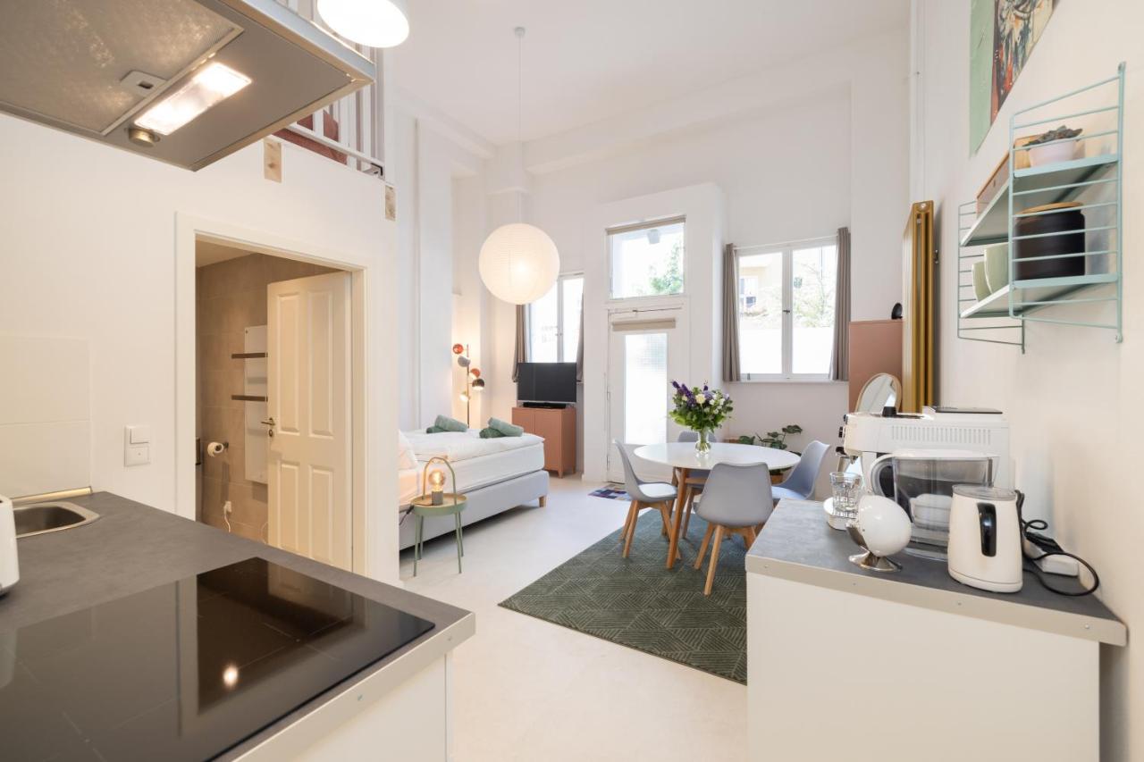 Great 2-Room Loft With 2 Bathrooms And 2 Kitchen Berlin Exteriör bild