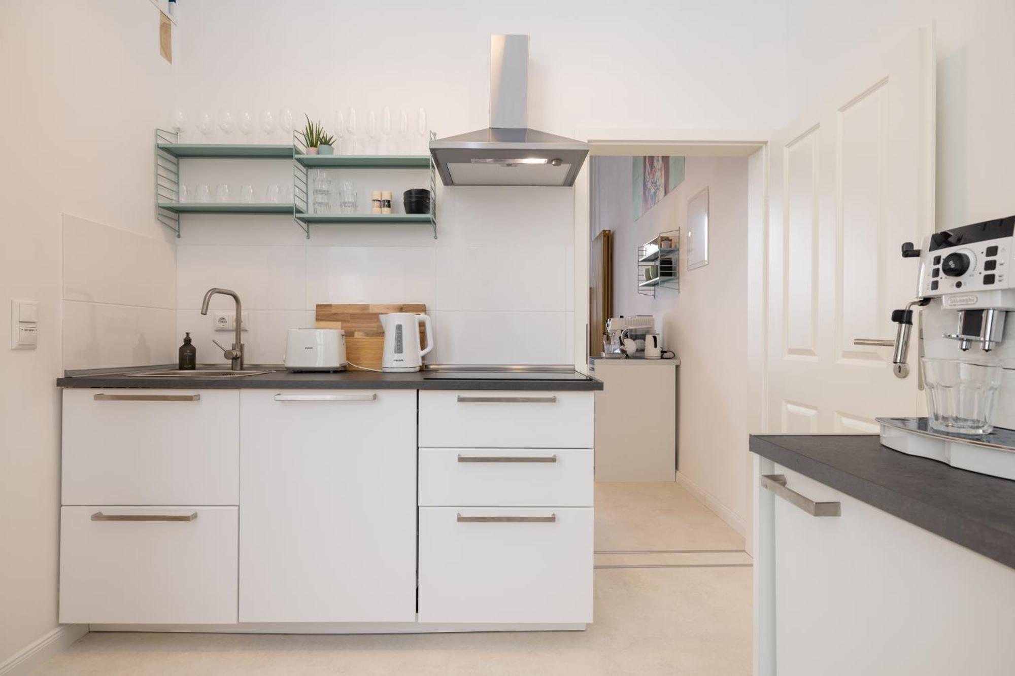 Great 2-Room Loft With 2 Bathrooms And 2 Kitchen Berlin Exteriör bild