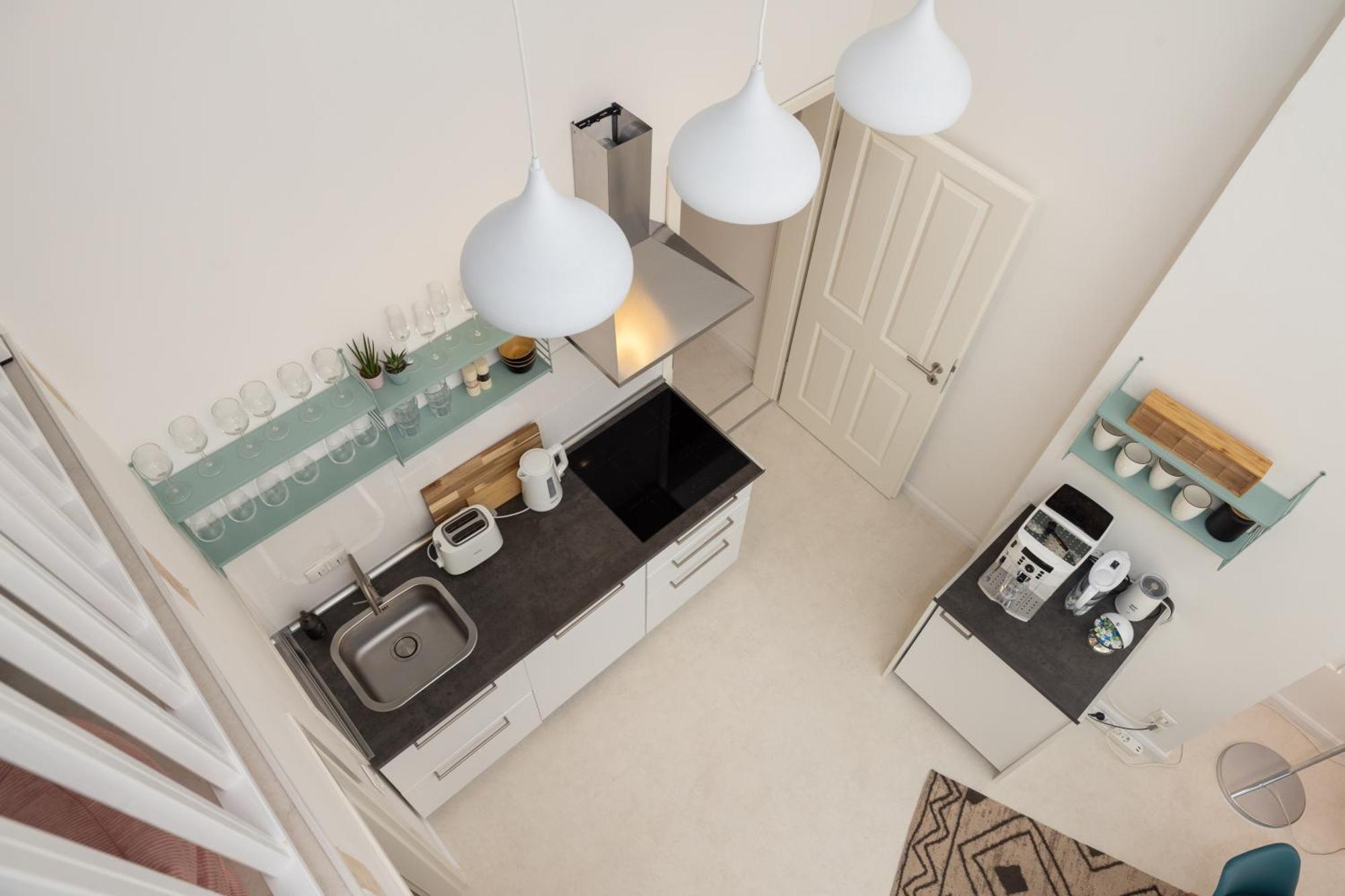 Great 2-Room Loft With 2 Bathrooms And 2 Kitchen Berlin Exteriör bild