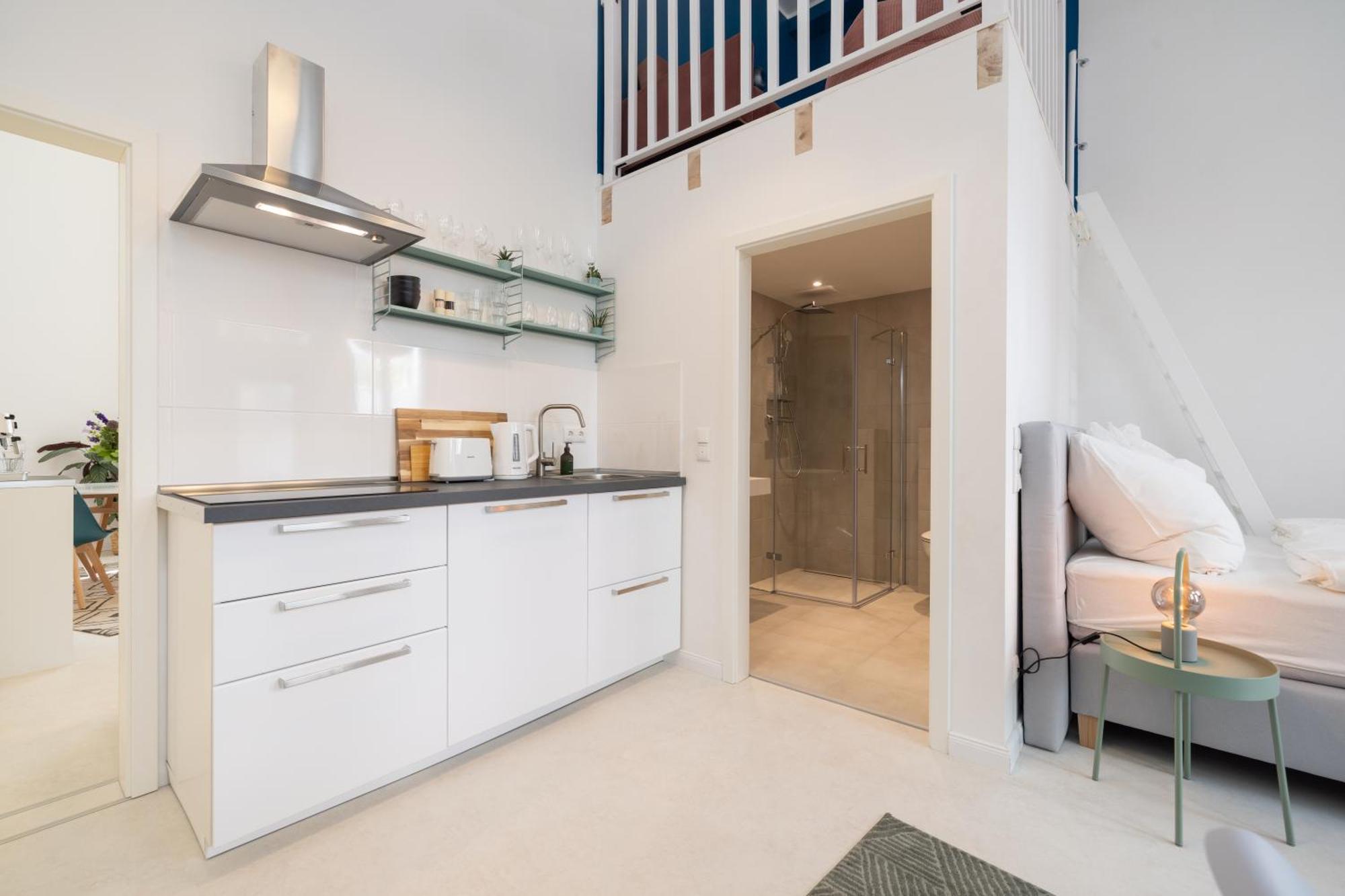 Great 2-Room Loft With 2 Bathrooms And 2 Kitchen Berlin Exteriör bild