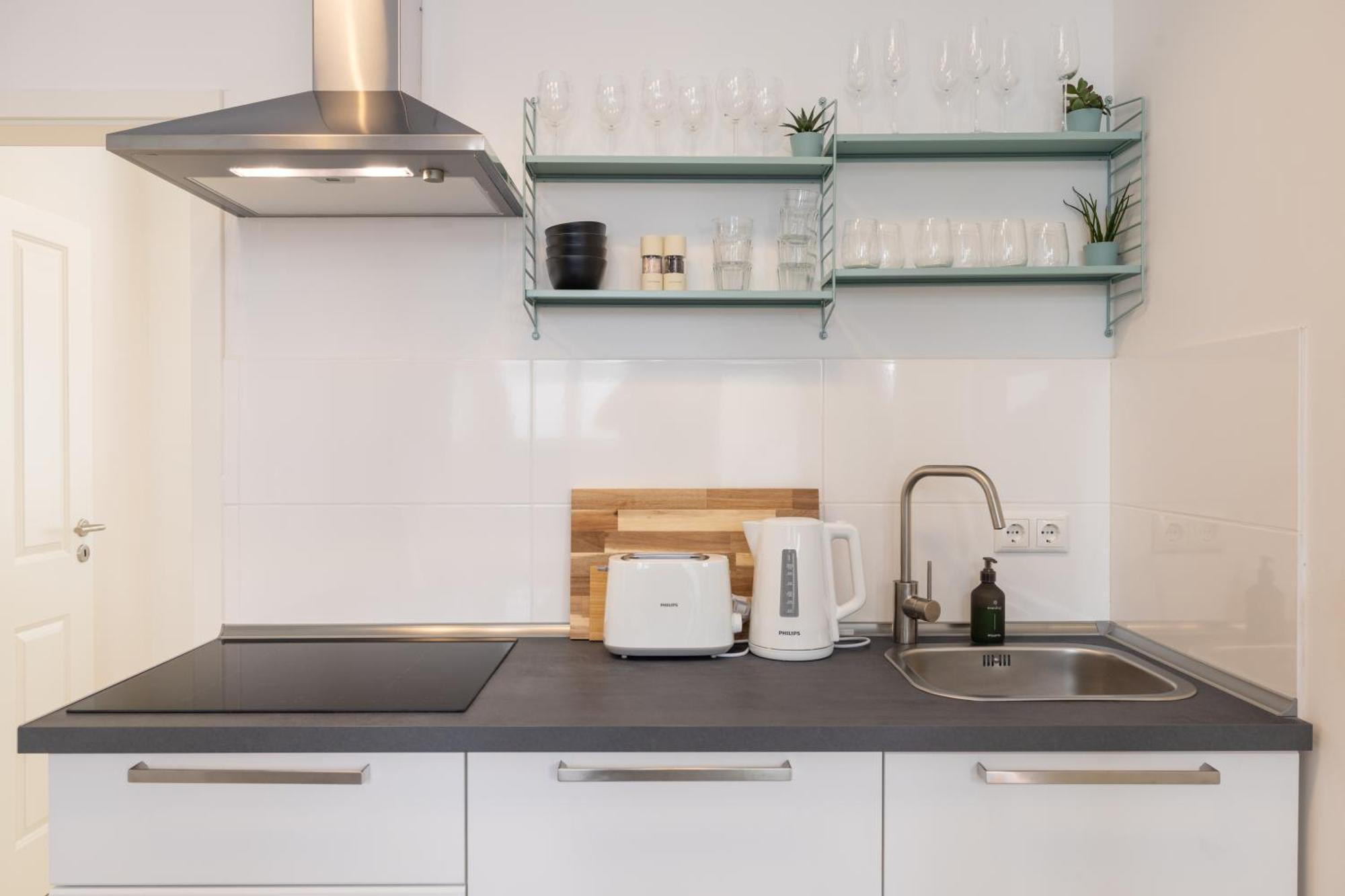 Great 2-Room Loft With 2 Bathrooms And 2 Kitchen Berlin Exteriör bild